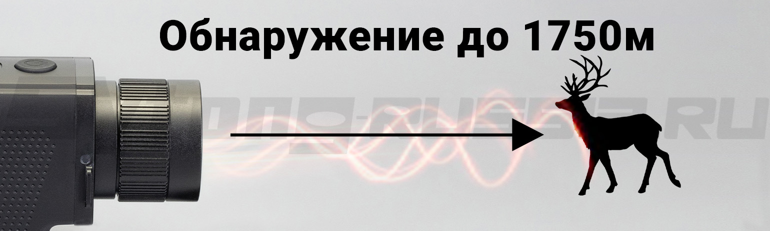 Тепловизионный монокуляр Sytong XS06-35 LRF (640x512px, ø35мм) с дальномером
