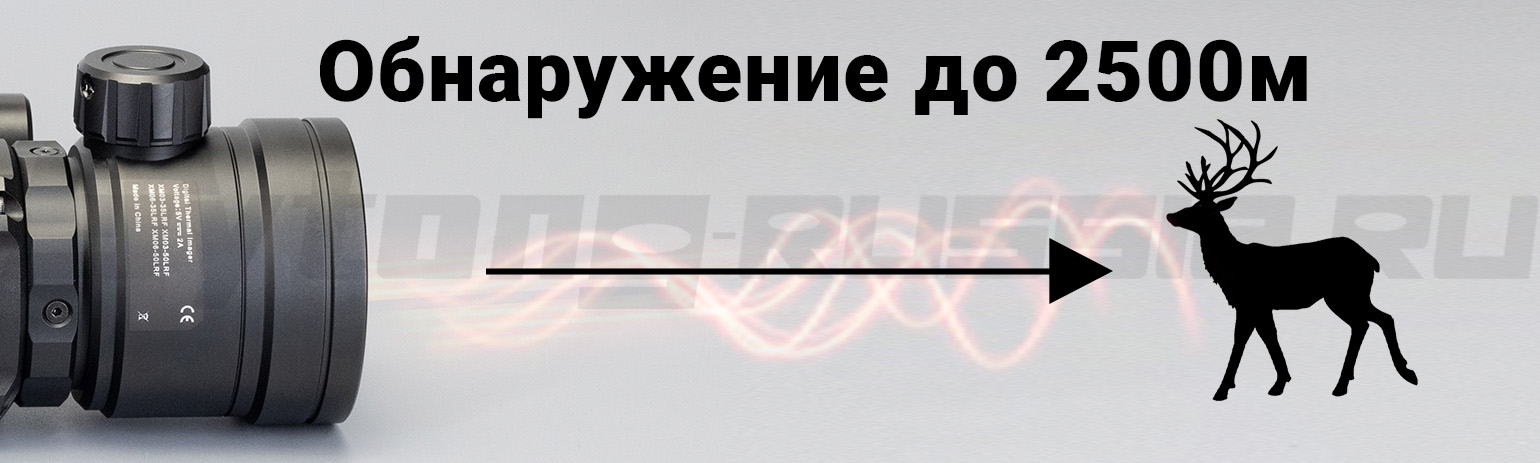 Прицел тепловизионный Sytong XM03-50 LRF (384x288px, ø50мм) с дальномером