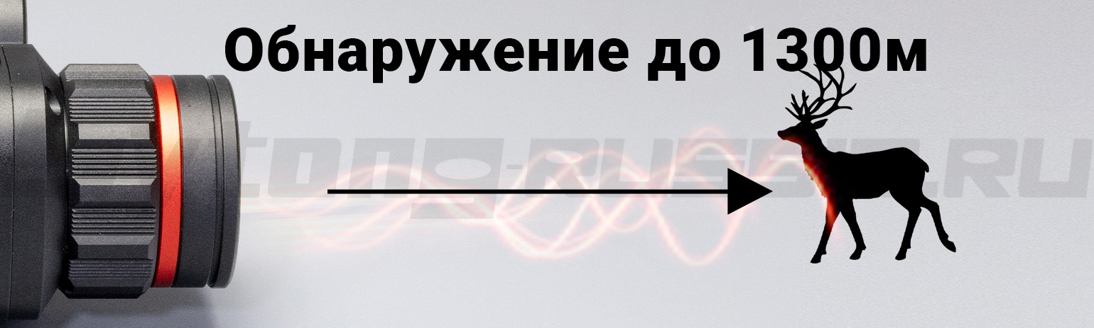 Прицел тепловизионный Sytong XM03-50 LRF (384x288px, ø50мм) с дальномером