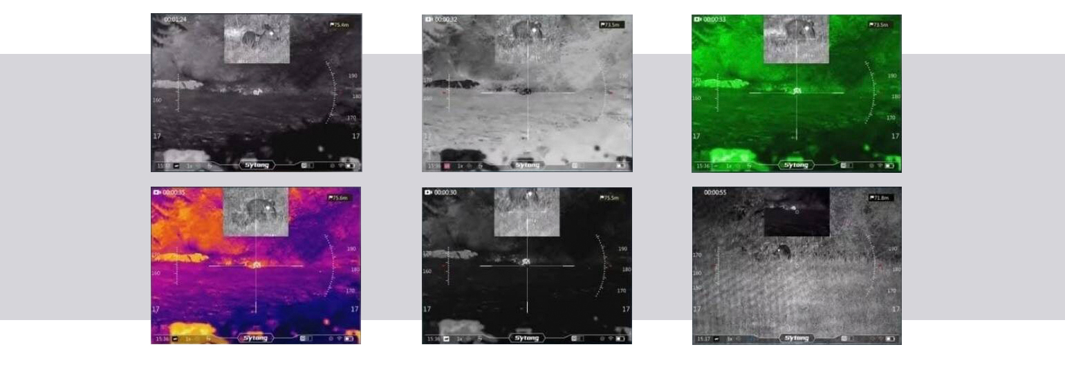Прицел тепловизионный Sytong AM03-50 LRF (384x288px, ø50мм) с дальномером