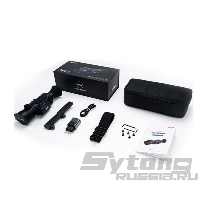 Тепловизионный прицел Sytong XM2.0-650 LRF (650×512px, ø50мм) с дальномером 